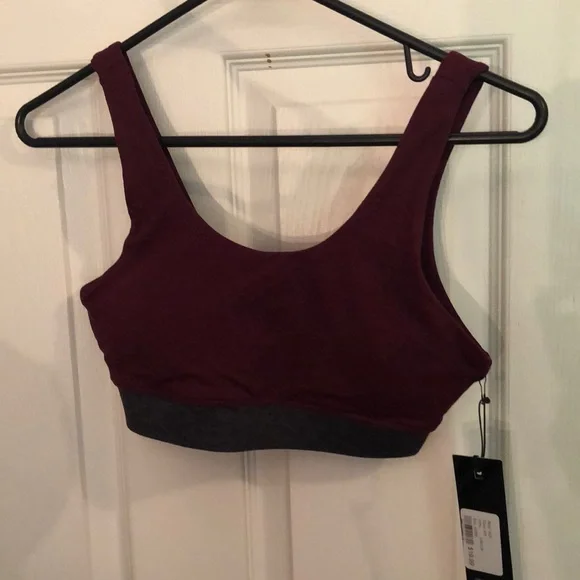 Kyodan Intimates Sleepwear Maroon Sports Bra Poshmark